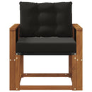 2 Stk Udendørs sofa Massivt Akacietræ Naturfarvet