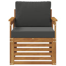 Udendørs sofa Soli Akacietræ og polyester Naturfarvet