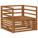 2 Stk Udendørs sofa Naturfarvet