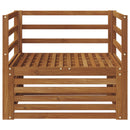 2 Stk Udendørs sofa Naturfarvet