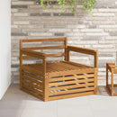 2 Stk Udendørs sofa Naturfarvet
