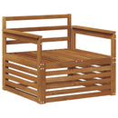 2 Stk Udendørs sofa Naturfarvet