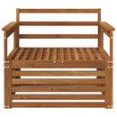 2 Stk Udendørs sofa Naturfarvet
