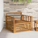 2 Stk Udendørs sofa Naturfarvet