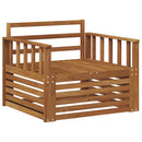 2 Stk Udendørs sofa Naturfarvet