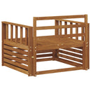2 Stk Udendørs sofa Naturfarvet