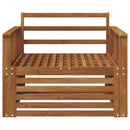 2 Stk Udendørs sofa Naturfarvet