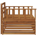 2 Stk Udendørs sofa Naturfarvet