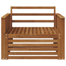 2 Stk Udendørs sofa Naturfarvet