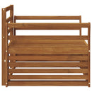 2 Stk Udendørs sofa Naturfarvet