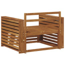2 Stk Udendørs sofa Naturfarvet