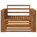 2 Stk Udendørs sofa Naturfarvet