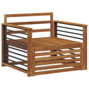 2 Stk Udendørs sofa Naturfarvet