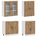 Køkken enhed KALMAR 4 pcs Artisan-eg Konstrueret træ