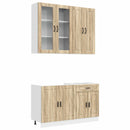 Køkken enhed PORTO 4 pcs Sonoma-eg Konstrueret træ