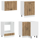 Køkken enhed KALMAR 8 pcs Artisan-eg Konstrueret træ