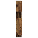 Væg Kub Hylder Vægmonteret Gammelt træ 64 x 13,5 x 91,5 cm