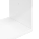 Væghylde Hvid 60 x 11 x 60 cm Konstrueret træ