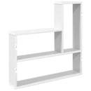 Væghylde Hvid 60 x 11 x 60 cm Konstrueret træ