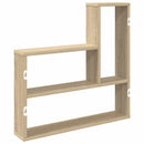 Væghylde Sonoma-eg 60 x 11 x 60 cm Konstrueret træ