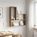 Væghylde Artisan-eg 60 x 11 x 60 cm Konstrueret træ