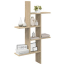 Væghylde Sonoma-eg 61 x 15 x 102 cm Konstrueret træ