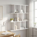 Væghylde Hvid 102 x 20 x 96 cm Konstrueret træ