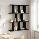 Væghylde Sort eg 102 x 20 x 96 cm Konstrueret træ