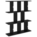 Væghylde Sort eg 102 x 20 x 96 cm Konstrueret træ