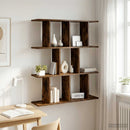 Væghylde Røget eg 102 x 20 x 96 cm Konstrueret træ