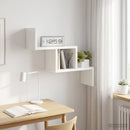 Væghylde Hvid 48 x 15 x 42 cm Konstrueret træ
