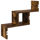 Væghylde Røget eg 48 x 15 x 42 cm Konstrueret træ