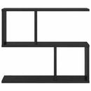 Væghylde Sort eg 60 x 12 x 50,5 cm Konstrueret træ