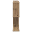 Væghylde Artisan-eg 60 x 12 x 50,5 cm Konstrueret træ