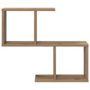 Væghylde Artisan-eg 60 x 12 x 50,5 cm Konstrueret træ