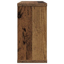 Svævehylder Gammelt træ 80 x 15 x 30 cm Konstrueret træ