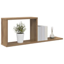 Svævehylder Artisan-eg 80 x 15 x 30 cm Konstrueret træ