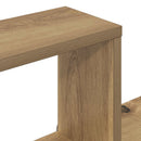 Svævehylder 2 pcs Artisan-eg 80 x 15 x 30 cm Konstrueret træ