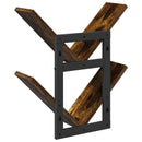Væghængt Flydende Hylde 2 pcs Røget eg 43 x 15 x 47 cm