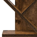 Træbogreol 3-lags 30 x 18 x 40 cm Konstrueret træ Røget eg