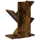 Træbogreol 3-lags 30 x 18 x 40 cm Konstrueret træ Røget eg
