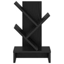 Træbogreol 3-lags 30 x 18 x 48 cm Konstrueret træ Sort eg