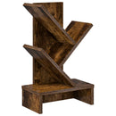 Træbogreol 3-lags 30 x 18 x 48 cm Konstrueret træ Røget eg