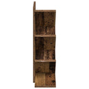 Træ Bogreol 4-Plan 30 x 18 x 60 cm Konstrueret træ Gammelt træ