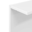 Væghylde Hvid 30 x 15 x 100 cm Konstrueret træ