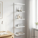 Væghylde Hvid 30 x 15 x 100 cm Konstrueret træ