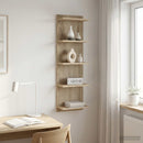 Væghylde Sonoma-eg 30 x 15 x 100 cm Konstrueret træ