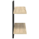 Svævehylder Sonoma-eg 40 x 15 x 40 cm Konstrueret træ