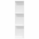 Væghylde 2 pcs Hvid 22 x 15 x 100 cm Konstrueret træ