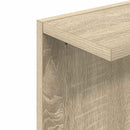 Væghylde 2 pcs Sonoma-eg 22 x 15 x 100 cm Konstrueret træ